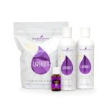 Lavender Mint Natural Essential Oil Shampoo and Conditioner Gift Set