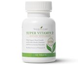 Super Vitamin D Supplement 25 mcg/1000 IU 120 Tablets
